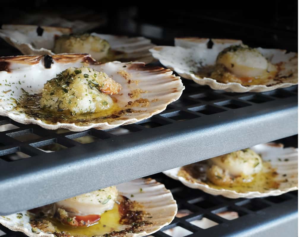 <p><strong>Would you believe</strong></p><p><strong>that it only takes 6 minutes</strong></p><p><strong>to cook a full load of Scallops?</strong></p>