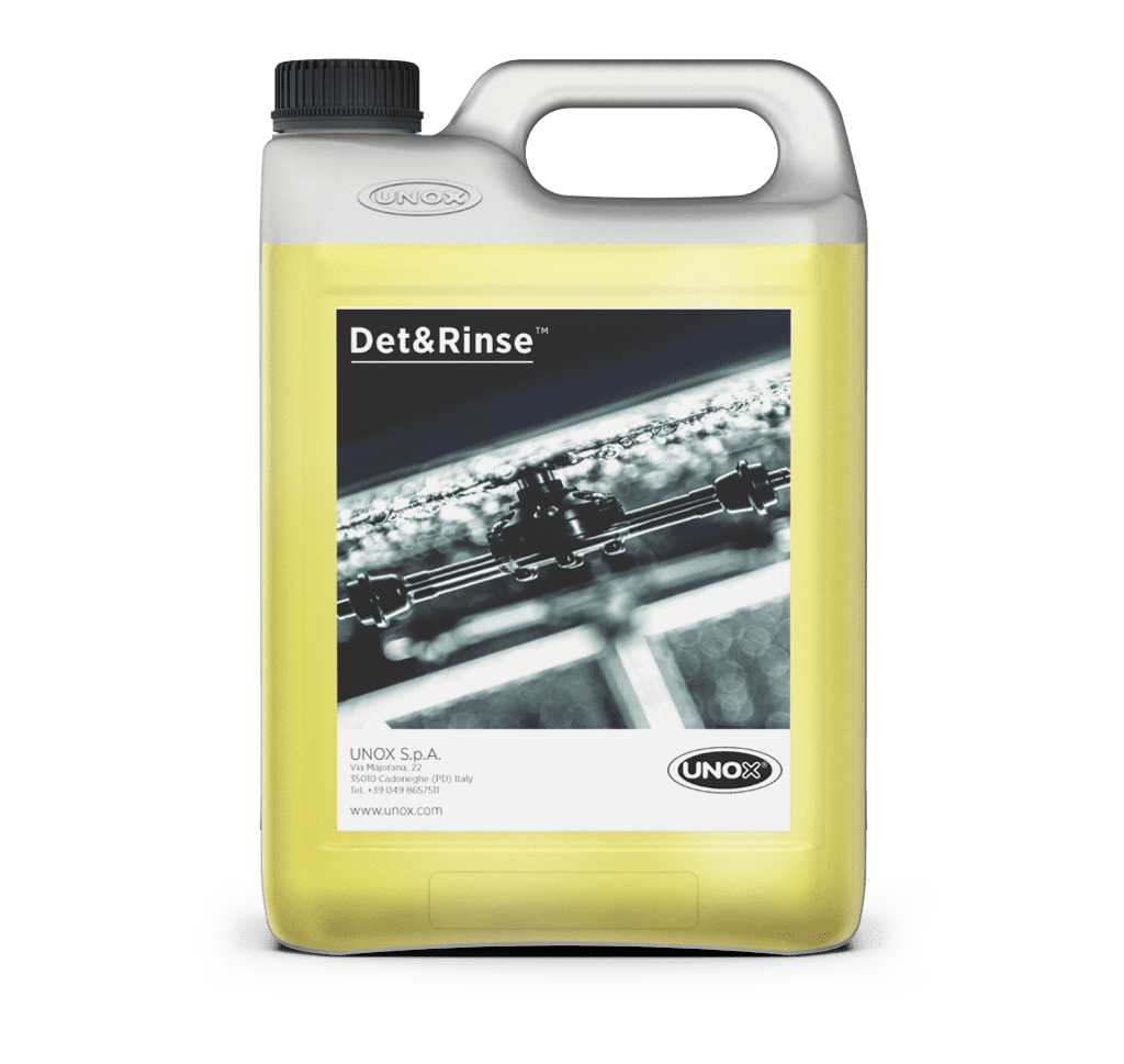 DET&Rinse™ unox detergent for commercial oven with automatic washing DB1016A0.