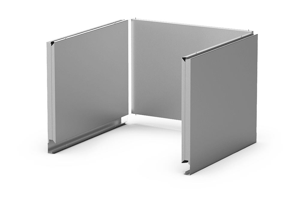 Unox Coperture laterali per stand ultra alto. XUC235.