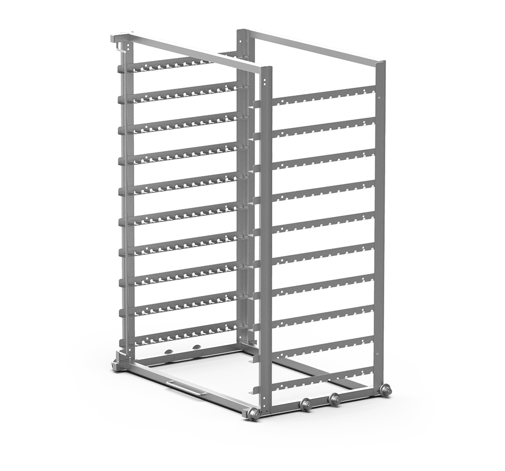 Unox Consente il carico e l'estrazione rapida delle teglie, riducendo i tempi di apertura porta. XWLBA-10EU.