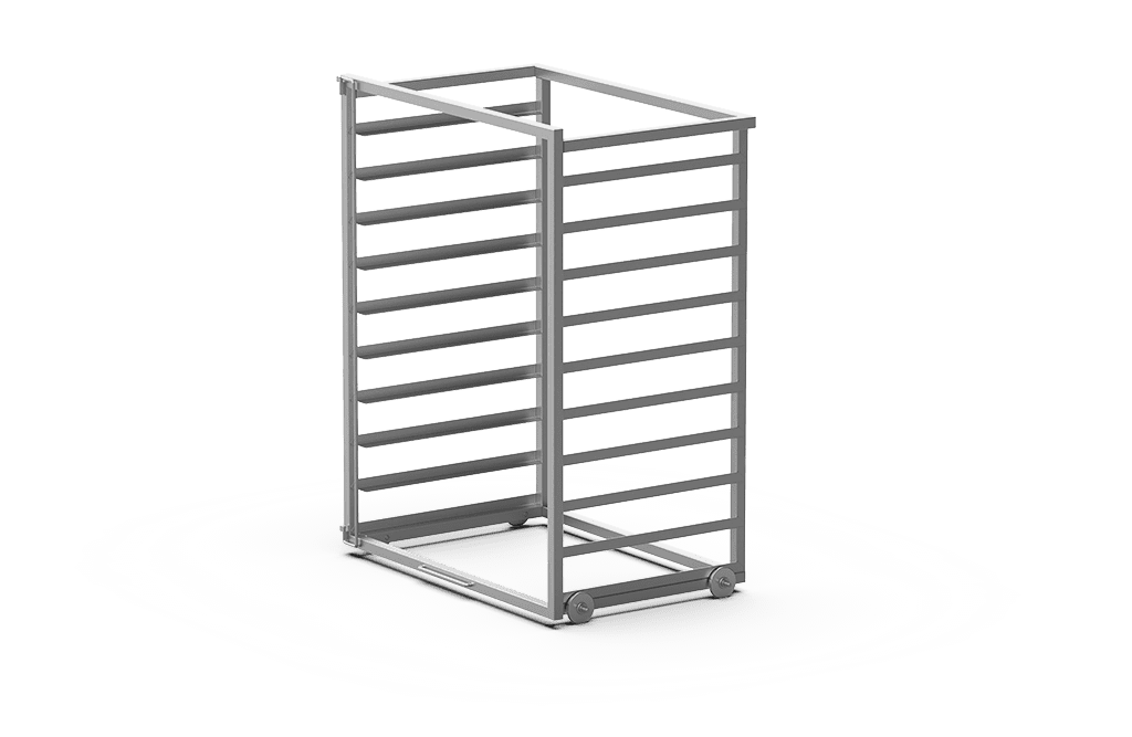 Unox Consente il carico e l'estrazione rapida delle teglie, riducendo i tempi di apertura porta. XWBBC-10EU.