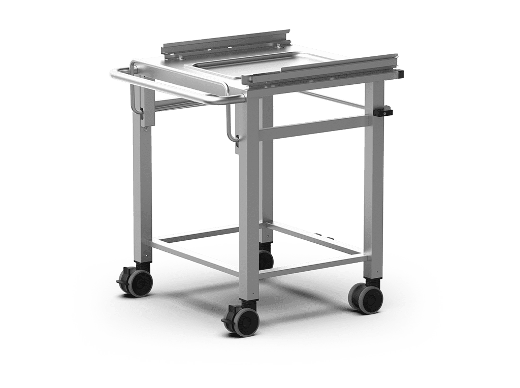Unox Consente la movimentazione del cesto porta teglie e il corretto accoppiamento con il forno e lo stand o l'armadio neutro. XWLYA-00EU.