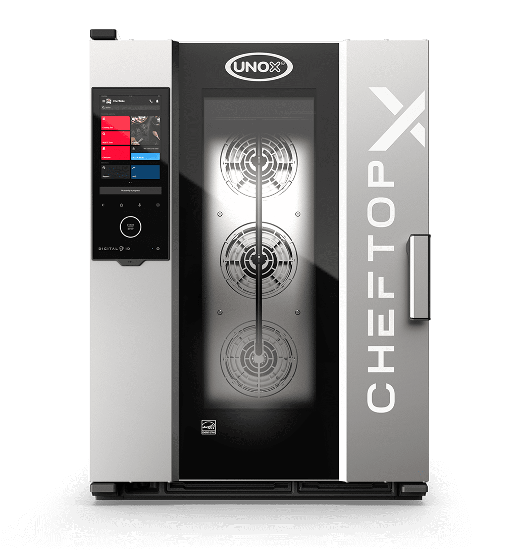10 trays GN 1/1 Render of UNOX CHEFTOP-X™ commercial combi oven XEDA-1011-EXRS.