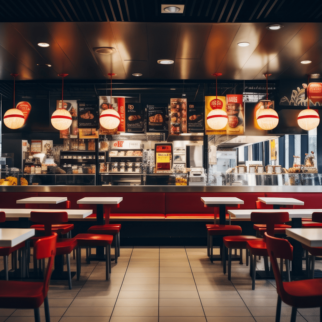 fast food restaurant for fried chicken brands