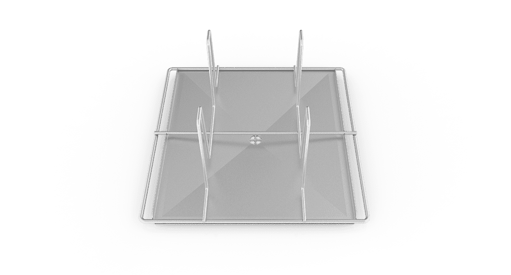 POLLO.BLACK unox commercial tray for roasting and braising GN 2/3 GRP715.