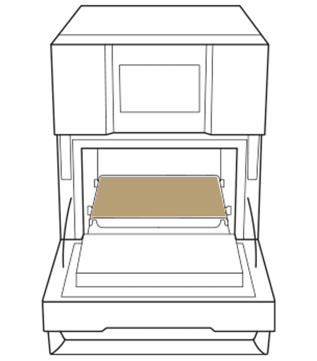 Non-stick sheet for SPEED.Plate unox commercial tray for speed oven tray 300x300 TG134.
