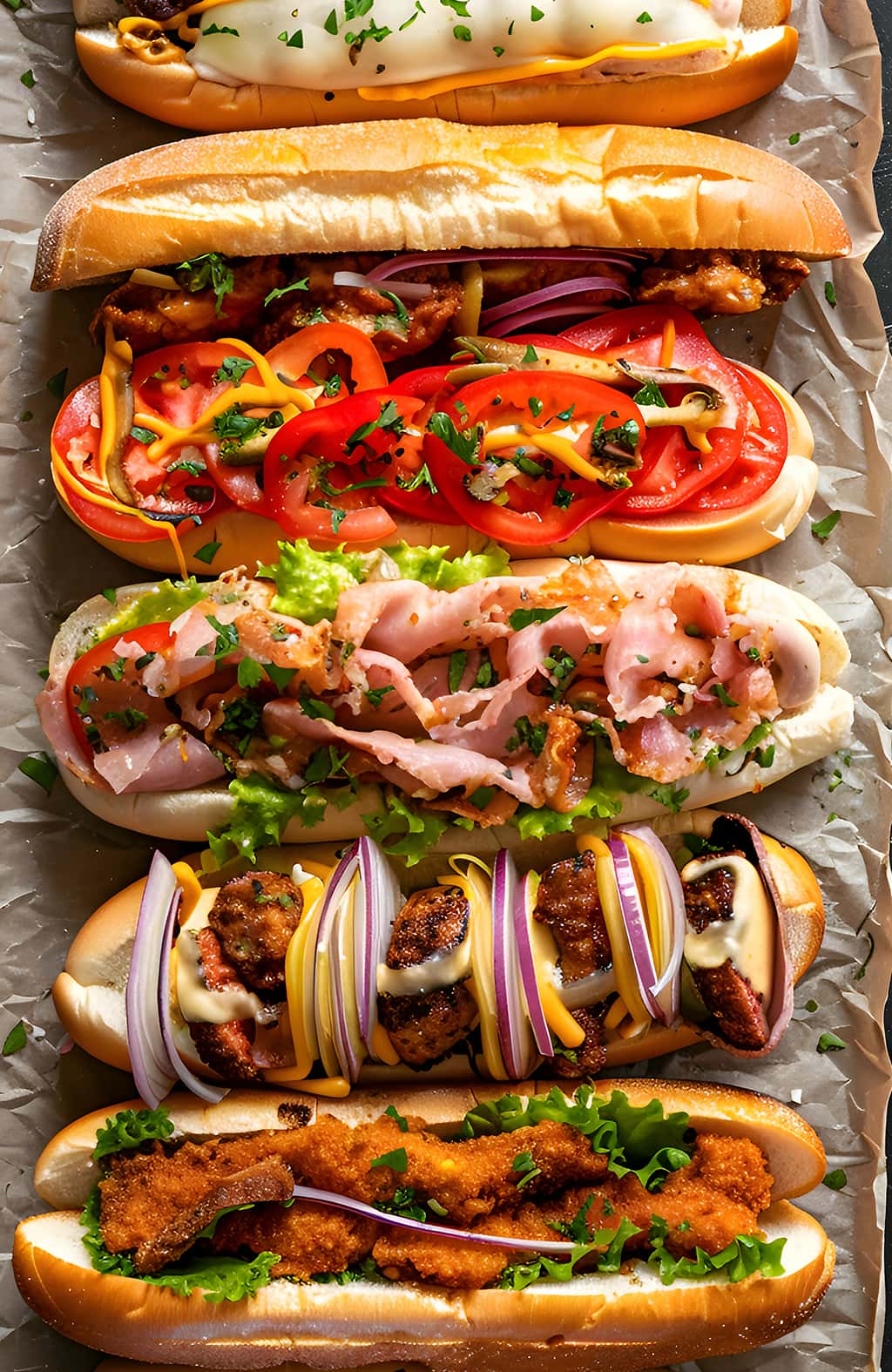 sandwhiches for sandwhich brands