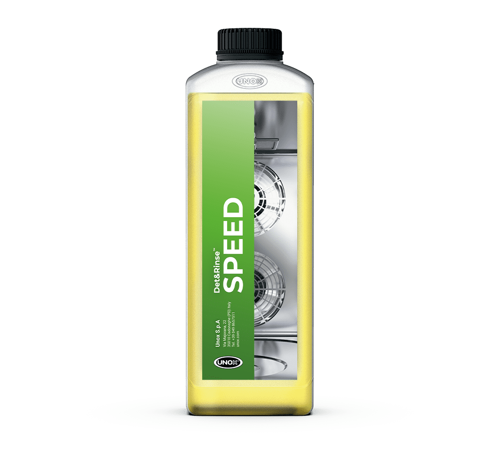 DET&Rinse™ SPEED detergente Unox per forni professionali con lavaggio automatico DB1100A0.