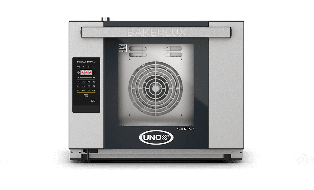 4 teglie 460x330 Render forno a convezione professionale UNOX BAKERLUX SHOP.Pro™ GO XEFR-04HS-EGDN.