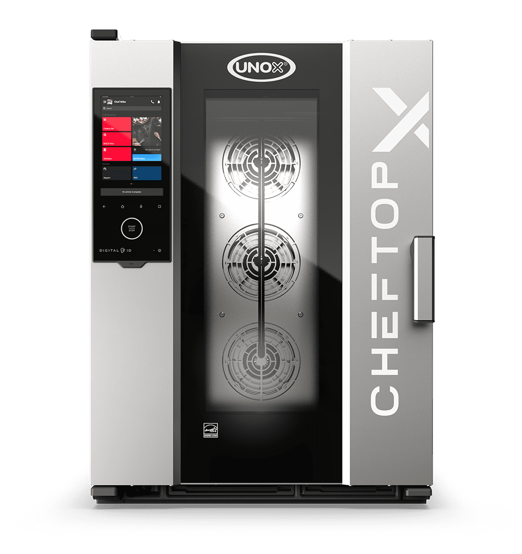 10 teglie GN 1/1 Render forno professionale combinato UNOX CHEFTOP-X™ XEDA-1011-GXRS.