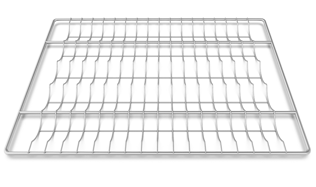 BAGUETTE.GRID teglia professionale Unox per panificazione e pasticceria 18"x26", 660x460, 600x400, GN 2/1 GRP565.
