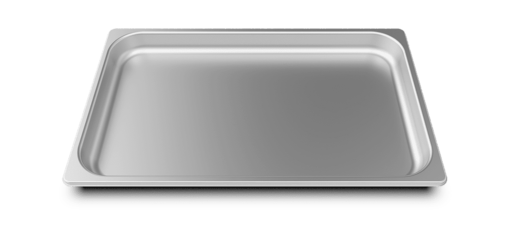 STEEL.40 teglia professionale Unox per arrostitura e brasatura GN 2/1, GN 1/1 TG815.