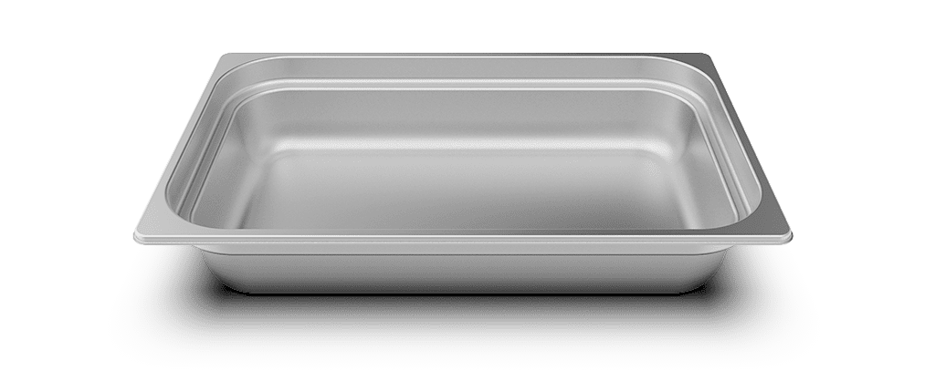 Unox Stainless steel tray for vacuum-packing. TG111.