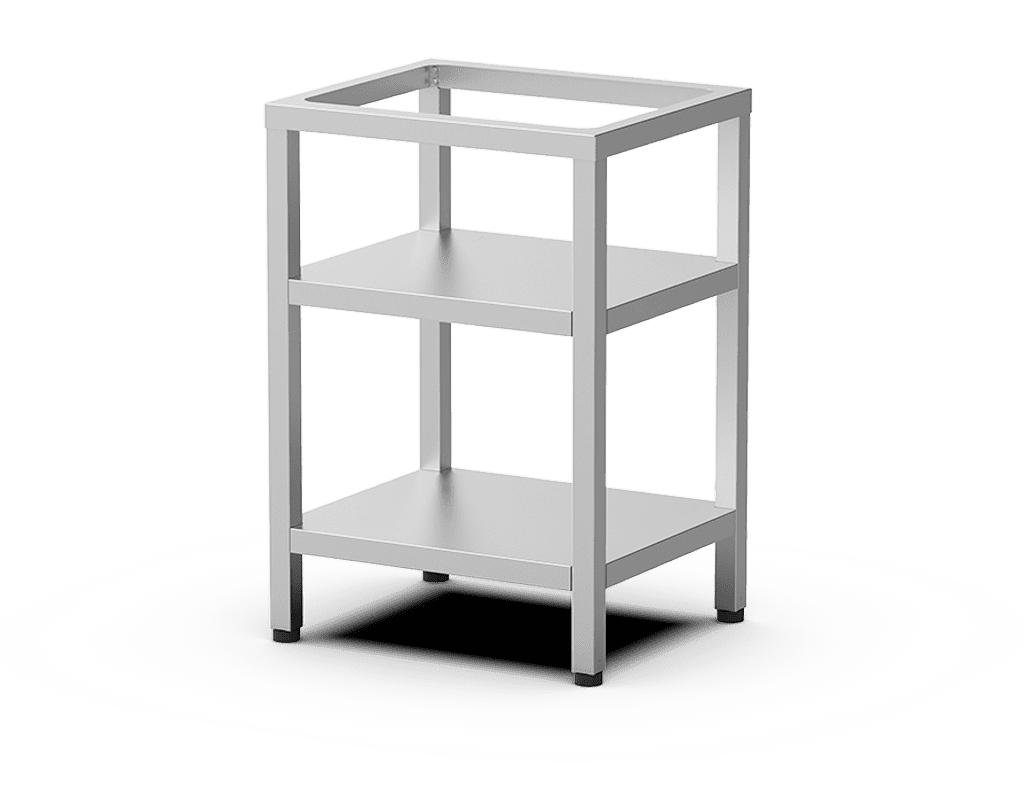 Unox Multifunctional support ideal for storing trays safely and place HOT VACUUM at the perfect height to work. XUC146.