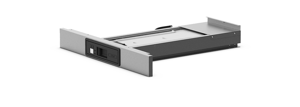 Unox Water tank for oven positioned on stand. 4 liters capacity. XHC023.