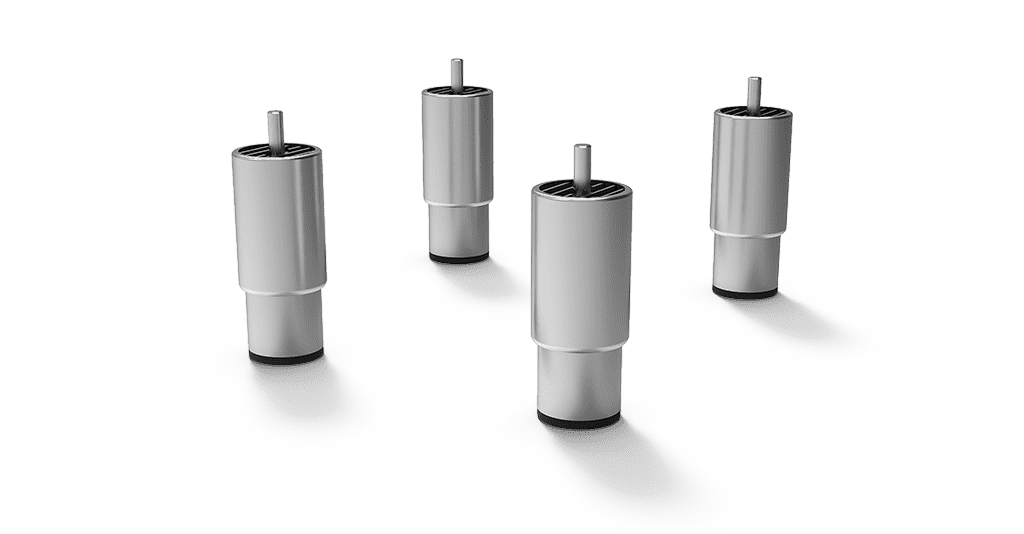 Unox Adjustable feet for positioning the prover. This kit contains 4 feet. XUC045.