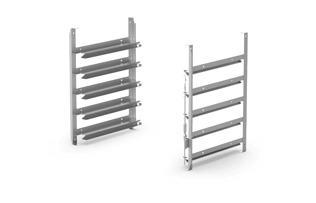 Unox It allows the use of GN 1/1 and 600x400 trays. XUC065.