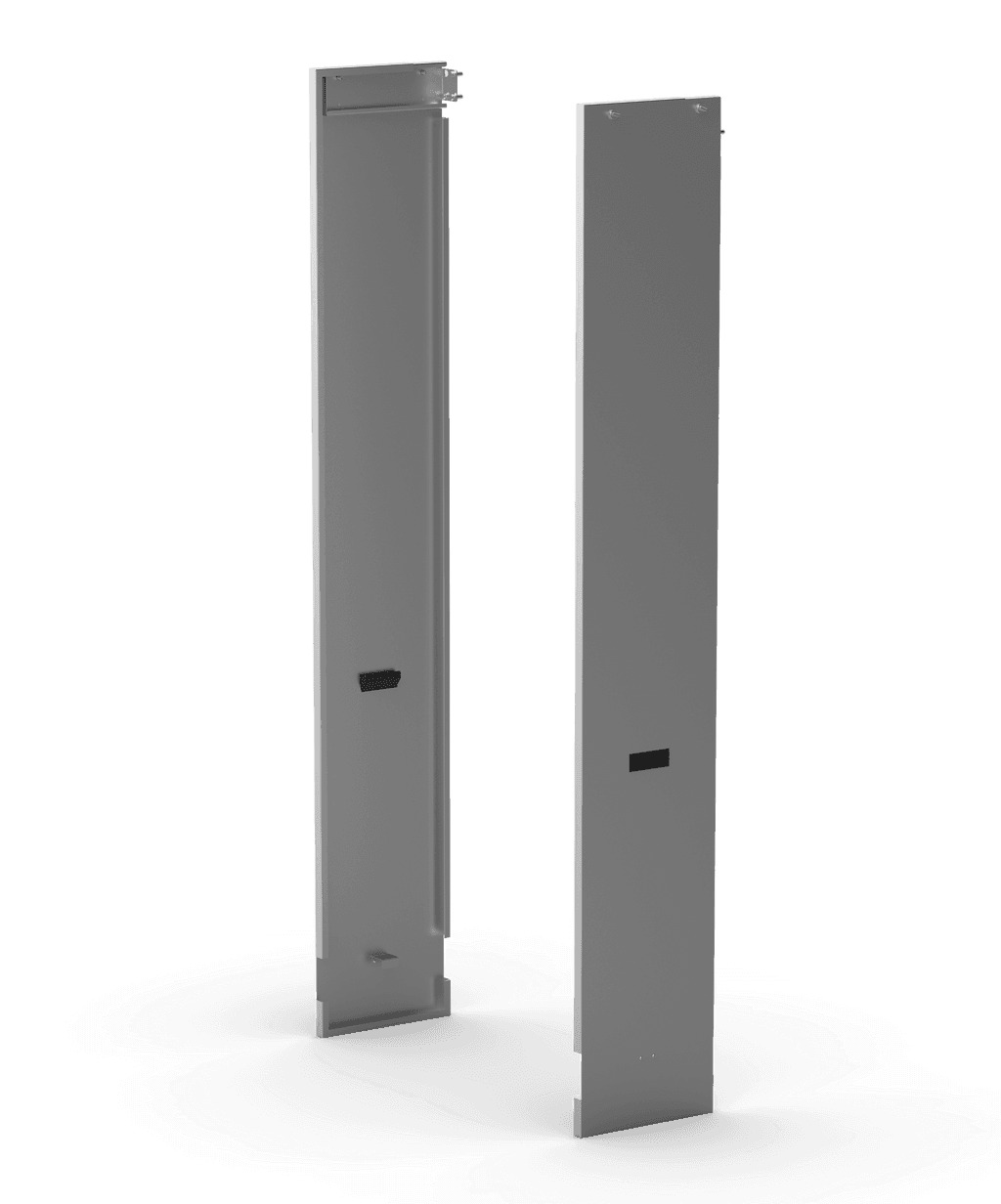 Unox Side covers for the back of the oven. XUC308.