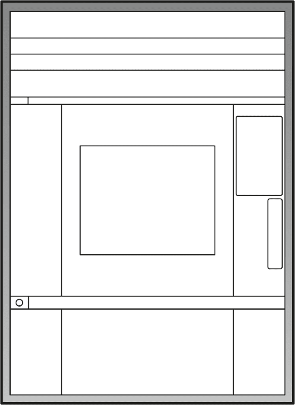Unox It includes all the parts necessary for the correct housing of the oven inside the kitchen cabinet. XUC500.
