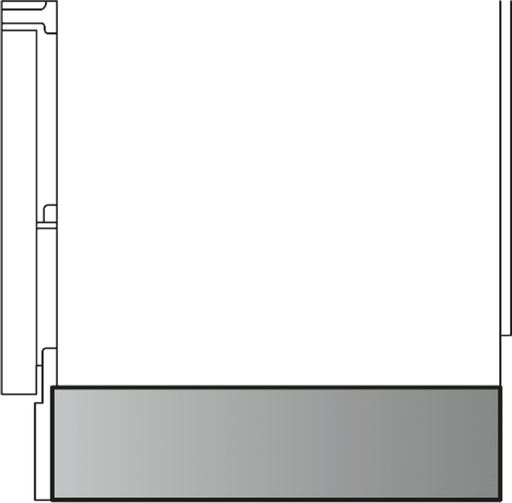 Unox It includes all the parts necessary for closing the lower/upper compartment. For stand-alone installation only. XUC511.