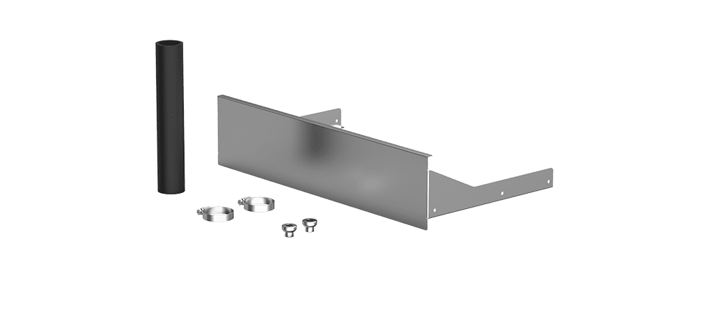 Unox This kit includes everything you need to install the hood above OPTIC.Cooking. OPTIC.Cooking is not included with the purchase of the kit. XUC600.